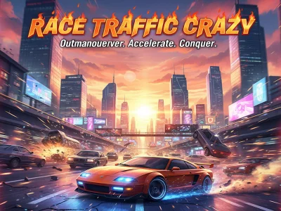 Žaidimas Race Traffic Crazy internete