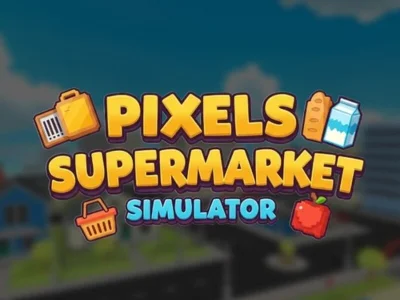 Žaidimas Pixels Supermarket Simulator internete