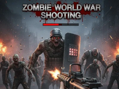 Žaidimas Zombių šaudymas pasaulinio karo metais internete