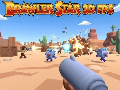 Žaidimas Brawler Star 3D FPS internete