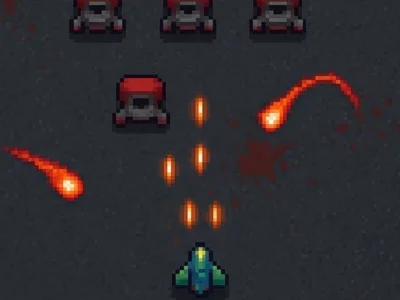 Žaidimas „Galaxy Space Defender“. internete