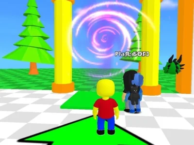 Žaidimas Roblox: The Floor is LAVA Challenge internete Žaidimas Roblox: The Floor is LAVA Challenge internete