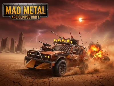 Žaidimas Mad Metal: Apocalypse Drift internete