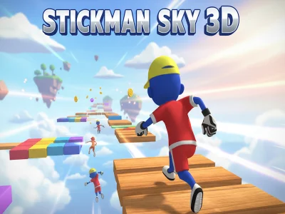 Žaidimas Stickman dangus 3D internete