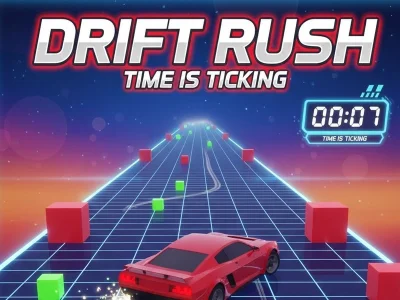 Žaidimas Drift Rush Time Tiki internete