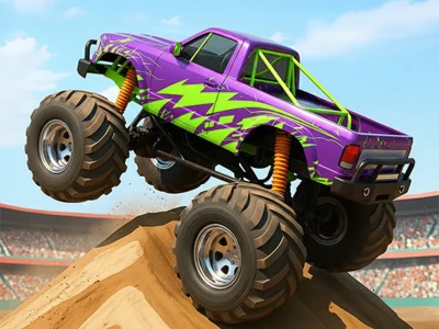 Žaidimas Monster Truck kaskadininkų žaidimas internete