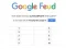 Žaidimas Google Feud internete