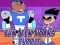 Žaidimas Linksmas Teen Titans Dėlionė internete