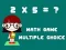 Žaidimas Matematikos Žaidimas Su Pasirinkimais internete