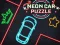 Žaidimas Neoninių Automobilių Dėlionė internete