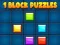 Žaidimas 1 Blokas Puzzle internete
