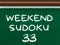 Žaidimas Savaitgalio Sudoku 33 internete