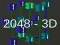 Žaidimas 2048 - 3D internete