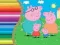 Žaidimas Peppa Pigs Piešimo Knyga internete