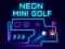 Žaidimas Neoninis mini golfas internete