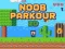 Žaidimas Noob Parkour 2D internete