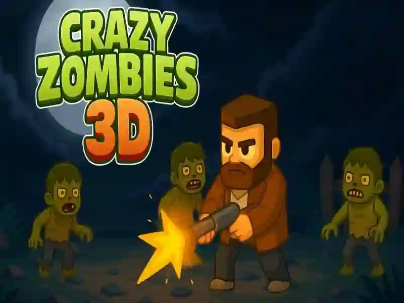 Žaidimas Pašėlę zombiai 3d internete