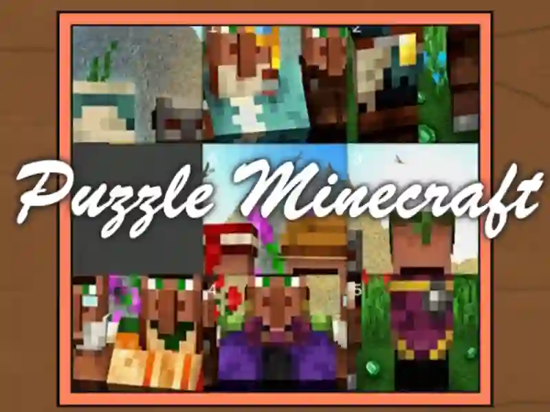 Žaidimas Dėlionės „Minecraft“ internete