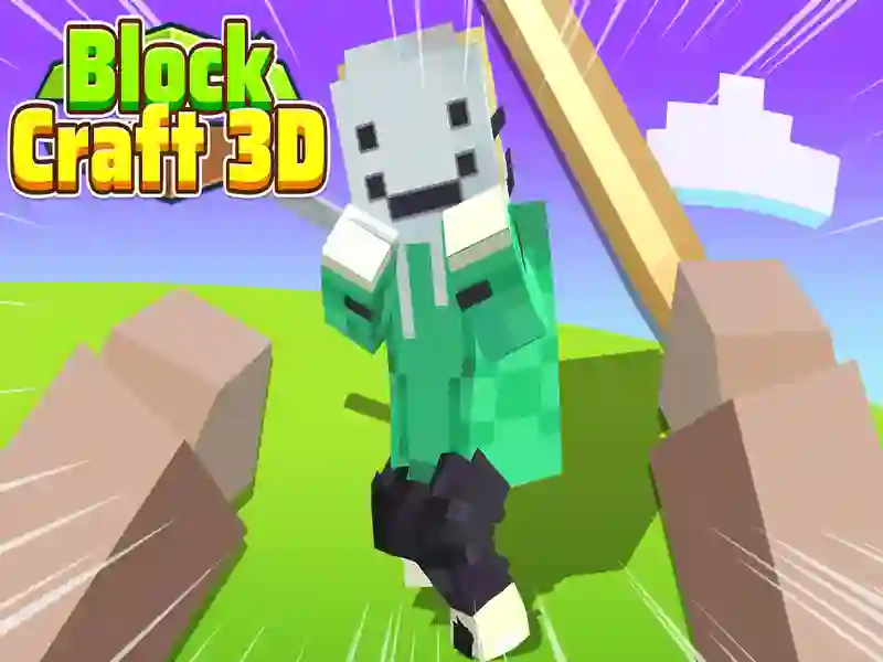 Žaidimas „Block Craft 3D“ internete