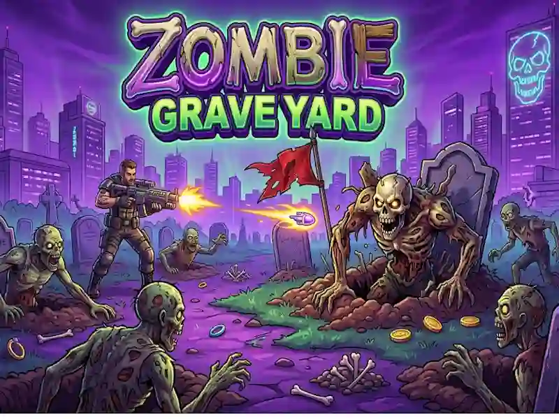 Žaidimas Zombie Grave Yard internete