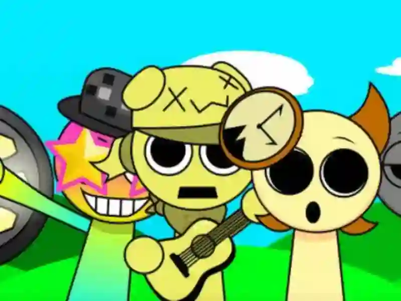 Žaidimas „Sprunki“ visa premija internete