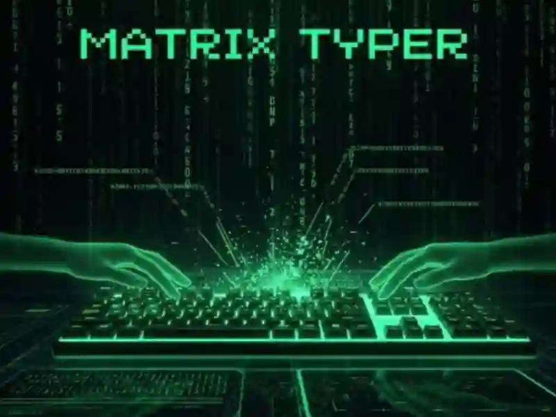 Žaidimas Žaidimas Matrix Typer internete