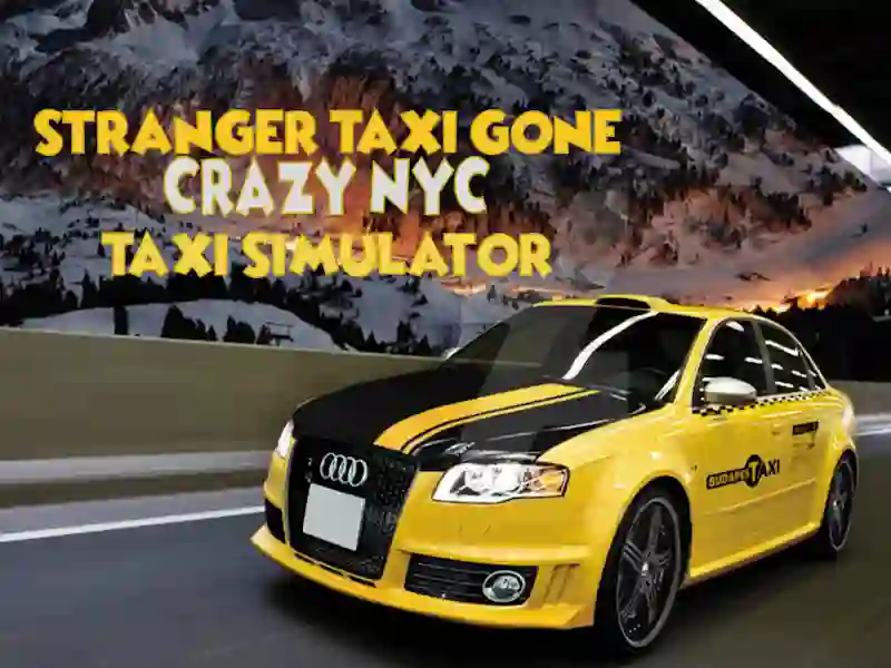 Žaidimas „Stranger Taxi Gone Crazy“ Niujorko taksi simuliatorius internete
