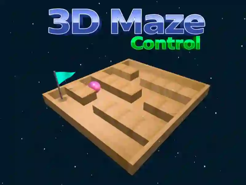 Žaidimas 3D Maze Control internete