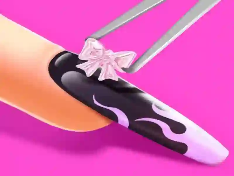 Žaidimas 3D akrilo nagas: nagų meno žaidimas internete