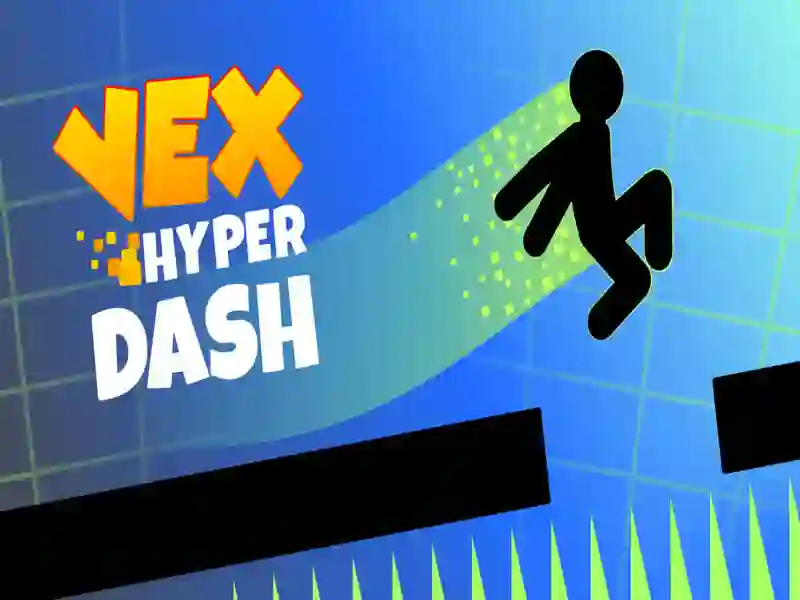 Žaidimas „Vex Hyper Dash“ internete Žaidimas „Vex Hyper Dash“ internete