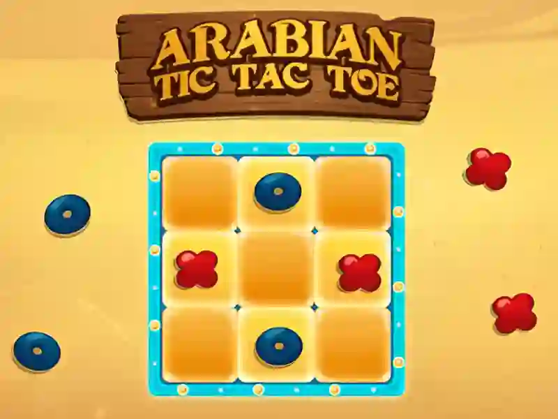 Žaidimas Arabų Tic Tac Toe internete