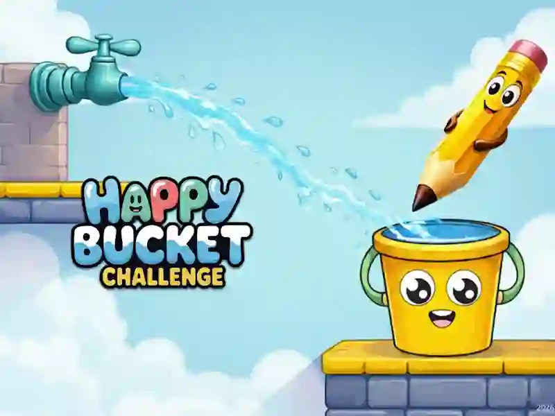 Žaidimas Happy Bucket Challenge internete