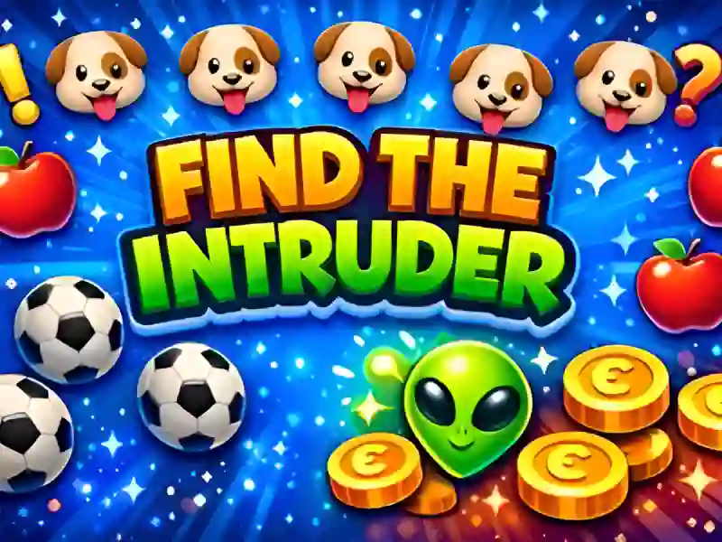 Žaidimas Raskite įsibrovėlį internete