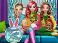 Žaidimas Princesių Velykų linksmybės internete Žaidimas Princesių Velykų linksmybės internete