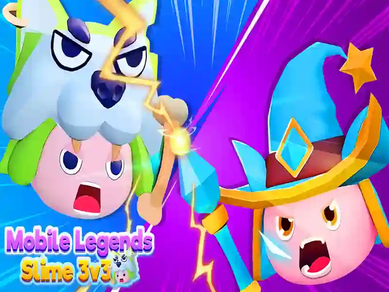 Žaidimas „Mobile Legends Slime 3V3“ internete