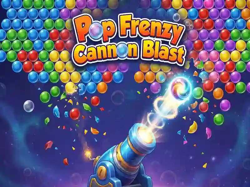 Žaidimas Pop Frenzy Cannon Blast internete