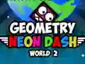 Žaidimas Geometrija: Neon Dash Pasaulis 2 internete
