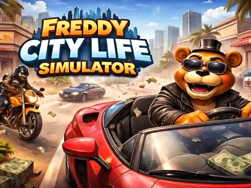Žaidimas Freddy City gyvenimo simuliatorius internete