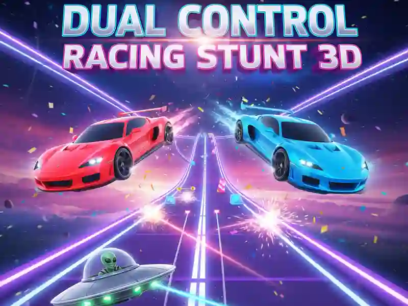 Žaidimas „Dual Control Racing Stunt 3D“. internete