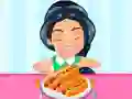 Žaidimas Princesės Hotdogų Valgymo Konkursas internete