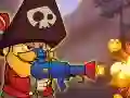 Žaidimas Piratų ir zombių kova internete Žaidimas Piratų ir zombių kova internete