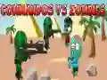 Žaidimas Komando prieš Zombius internete Žaidimas Komando prieš Zombius internete