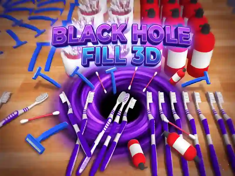 Žaidimas Black Hole Fill 3D internete