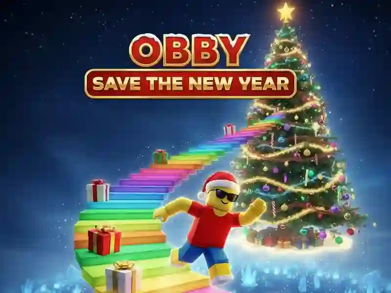 Žaidimas Obby Save the New Year internete