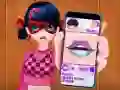 Žaidimas Mielas Lūpų Dizainas Marinettei internete Žaidimas Mielas Lūpų Dizainas Marinettei internete