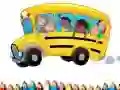 Žaidimas Mokyklinio autobuso spalvinimo knyga internete Žaidimas Mokyklinio autobuso spalvinimo knyga internete