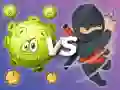 Žaidimas Virus Ninja 2 internete Žaidimas Virus Ninja 2 internete