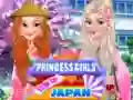 Žaidimas Princesių kelionė į Japoniją internete Žaidimas Princesių kelionė į Japoniją internete