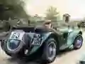 Žaidimas Vintage Automobilių Piešinių Dėlionė internete