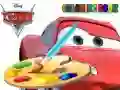 Žaidimas Disney Cars Spalvinimo knyga internete